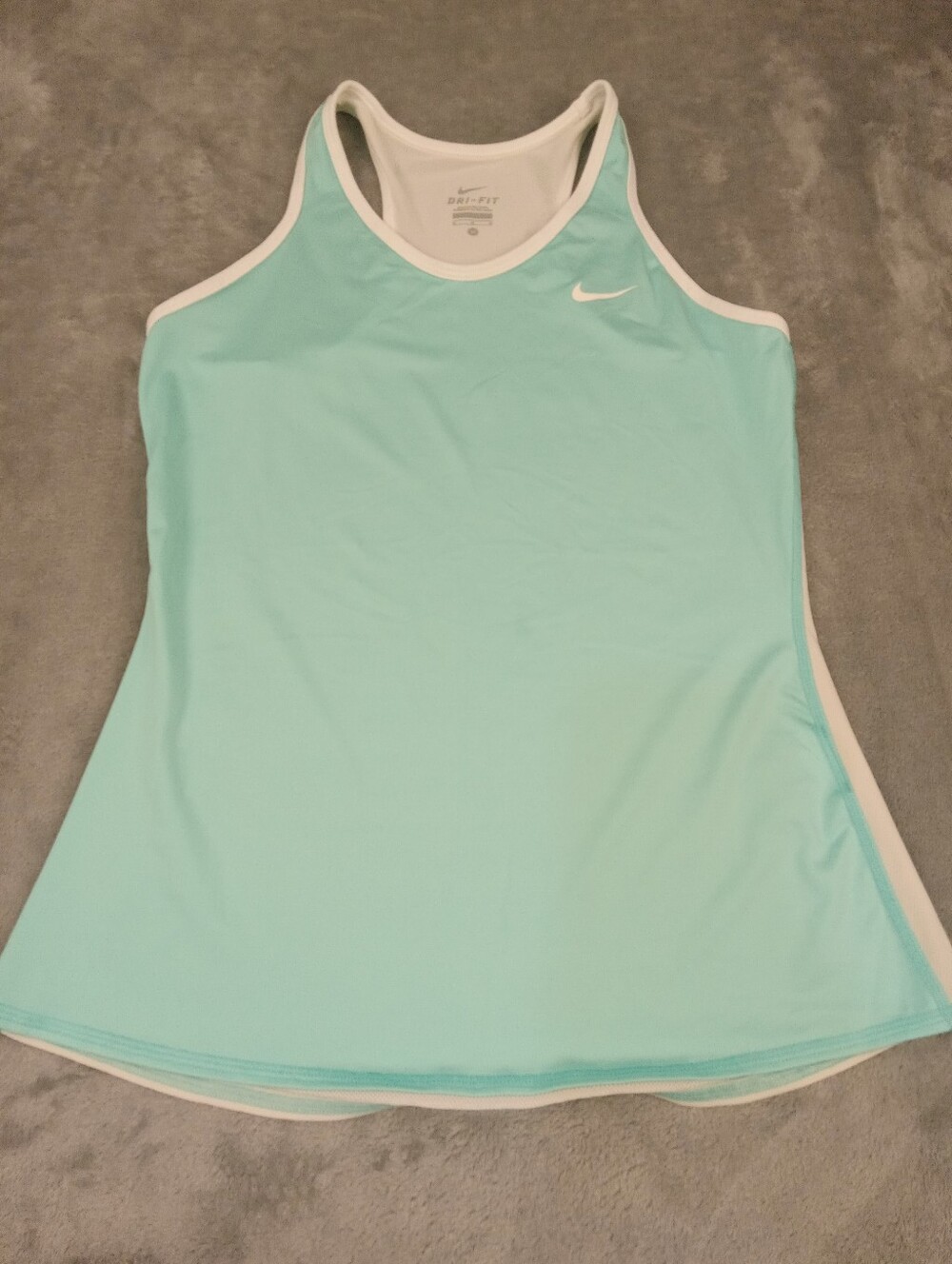 Nike Women’s Light Blue Racerback Tank Top Size Medium